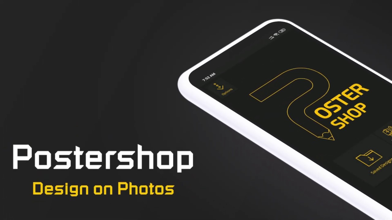 Postershop App Promo Video Preview